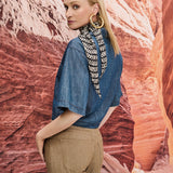 T-shirt Jeans Cropped