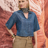 T-shirt Jeans Cropped