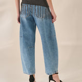 Calça Jeans Barrel