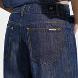 Calça Pantalona com Transfer