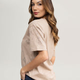T-shirt com Aplicações Ursinhos