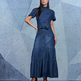 Saia Jeans Maxi Cargo