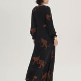 Vestido Longo Estampado
