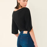 Blusa Ampla Essencial em Malha