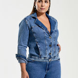 Jaqueta Jeans CR+