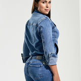 Jaqueta Jeans CR+