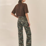 Blusa Cropped em Malha Marmorizada Cinza
