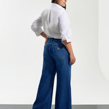 Calça Jeans Pantalona CR+