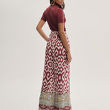Calça Pantalona Estampada