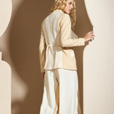 Blazer Amplo Bicolor