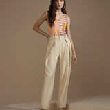 Calça Cenoura com Aleta