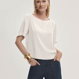 Blusa Gola Canoa