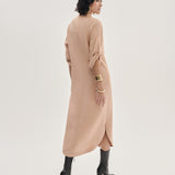 Chemisier Oversized com Faixa