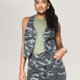 Colete Curto Camuflado