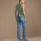 Calça Jeans Reta Clássica