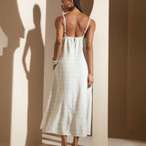 Vestido Midi Xadrez