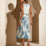 Regata Estampada em Viscose