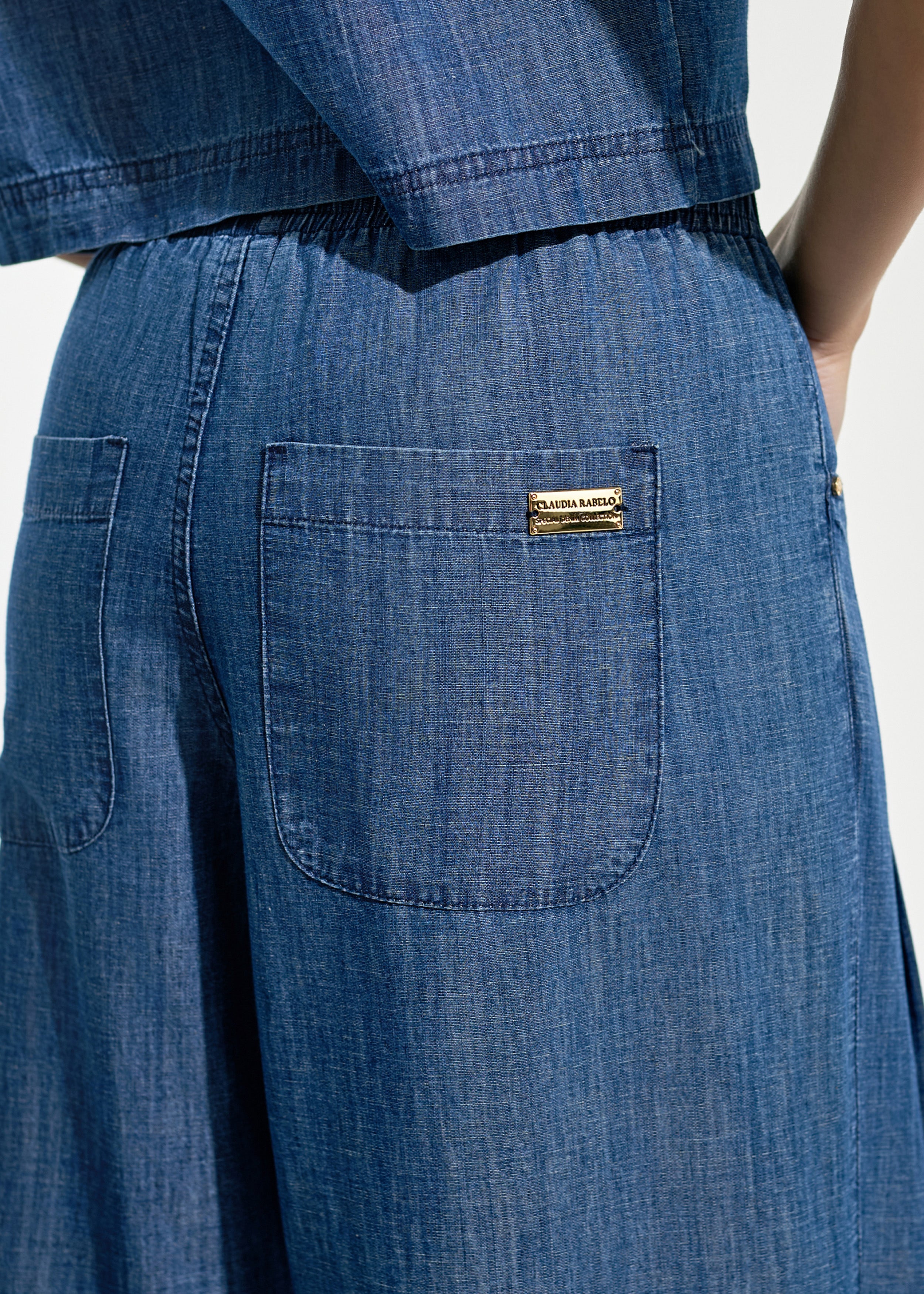 Calça Elastic Fit Jeans Claro
