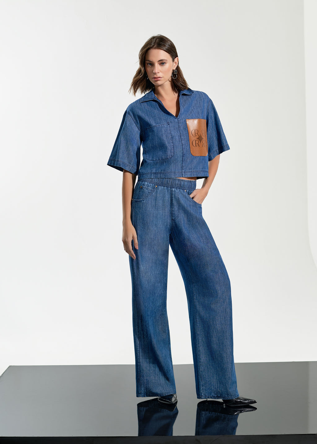 Calça Elastic Fit Jeans Claro