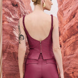 Regata Corset Urban Leather em PU