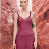 Regata Corset Urban Leather em PU