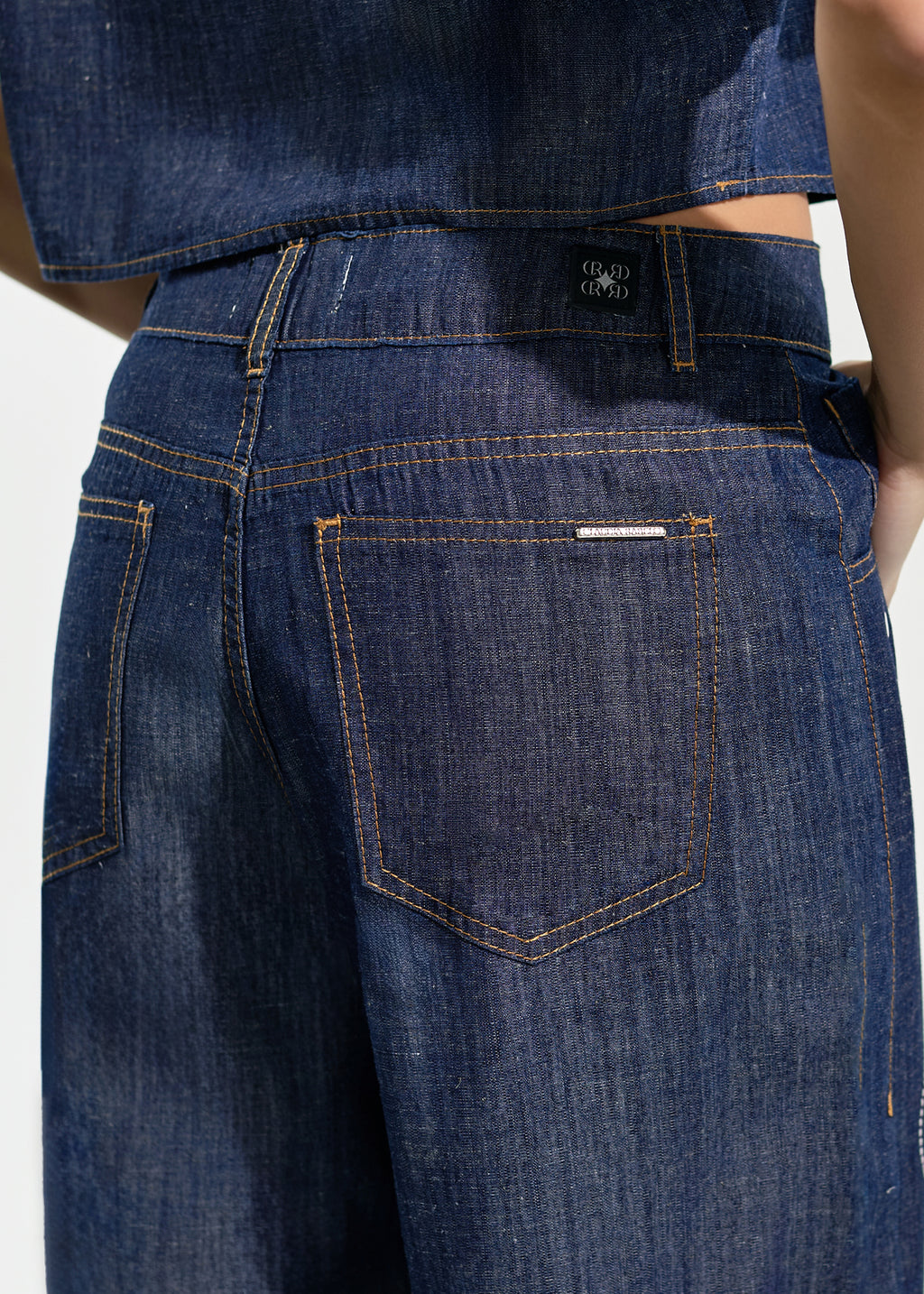 Calça Pantalona com Transfer