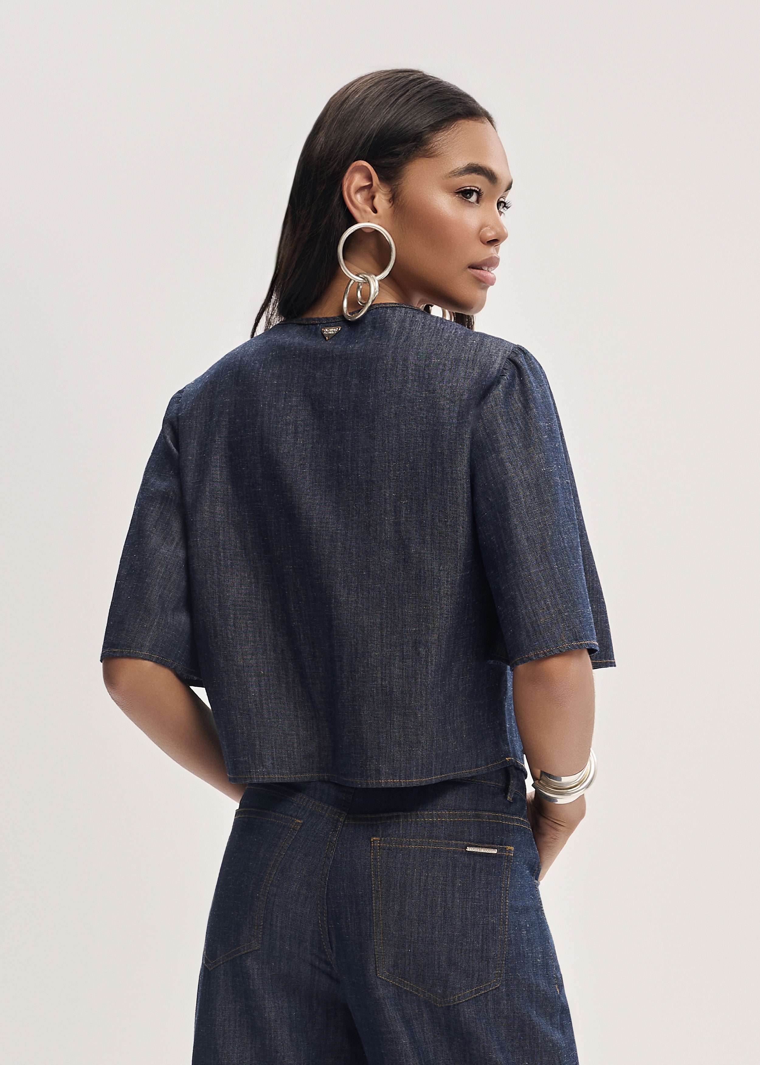 T-shirt Jeans Cropped