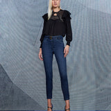 CALÇA JEGGING COM CINTO