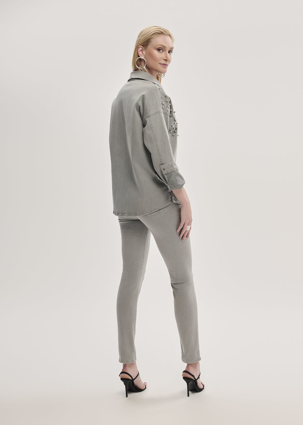 Calça Jeans Grey Skinny