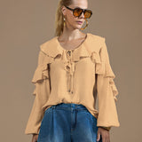 Bata com Gola Babado