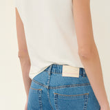 Blusa Feminina Off-White Manga Japonesa