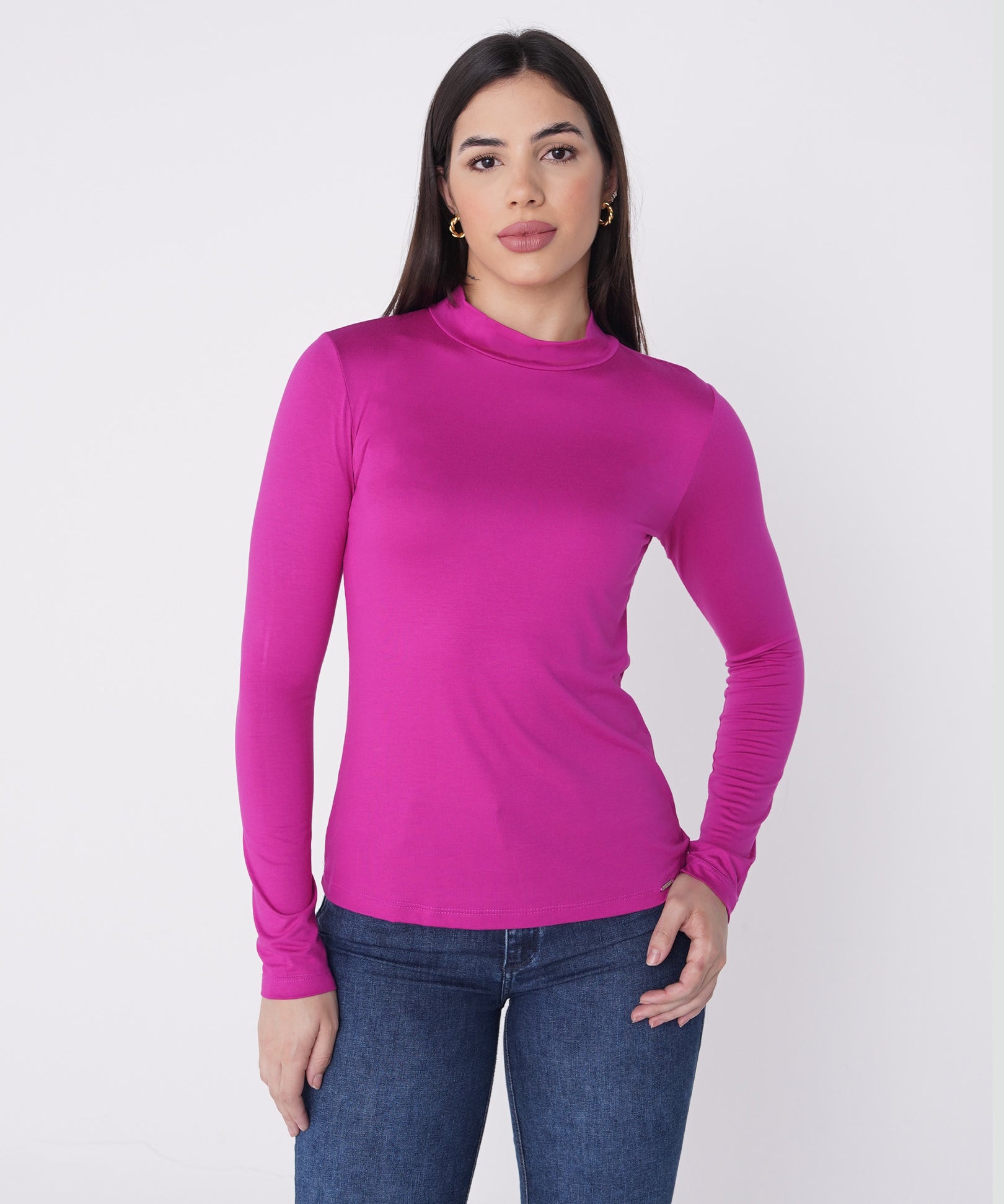Blusa Básica Essencial Manga Longa
