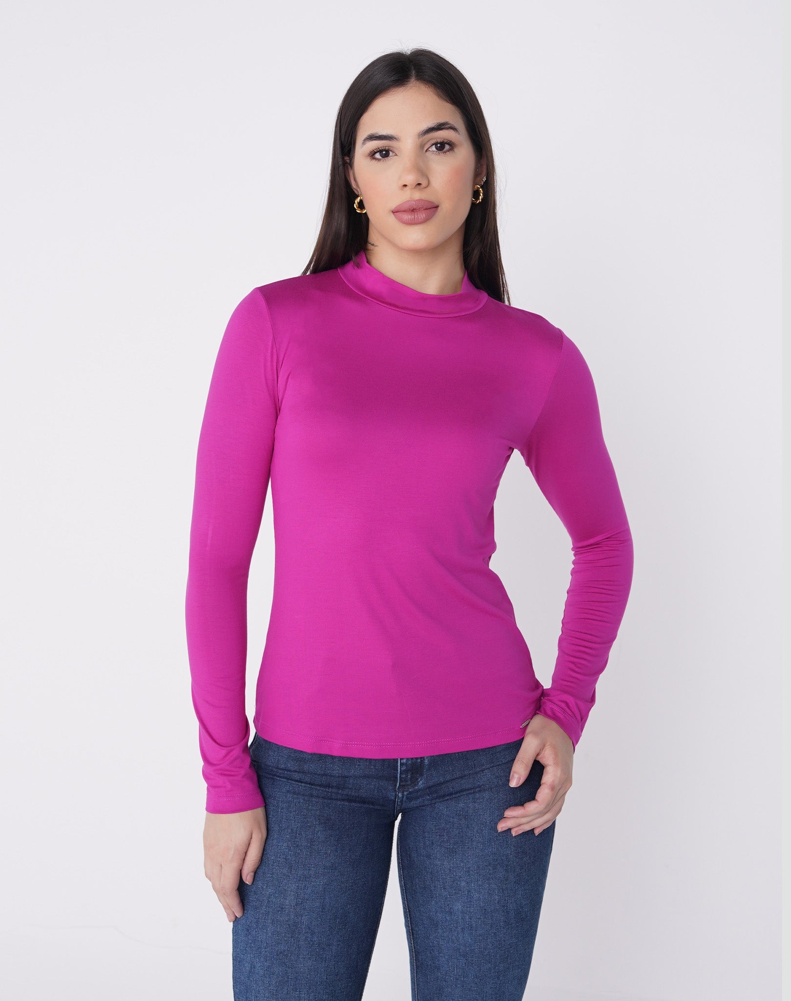 Blusa Básica Essencial Manga Longa