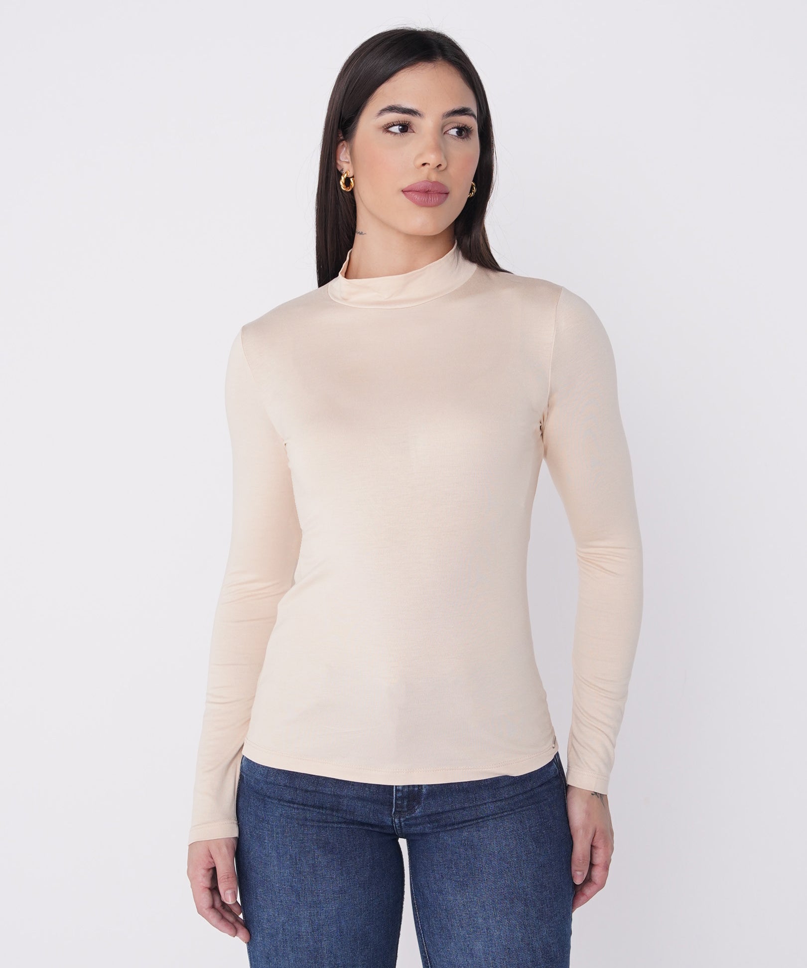 Blusa Básica Essencial Manga Longa