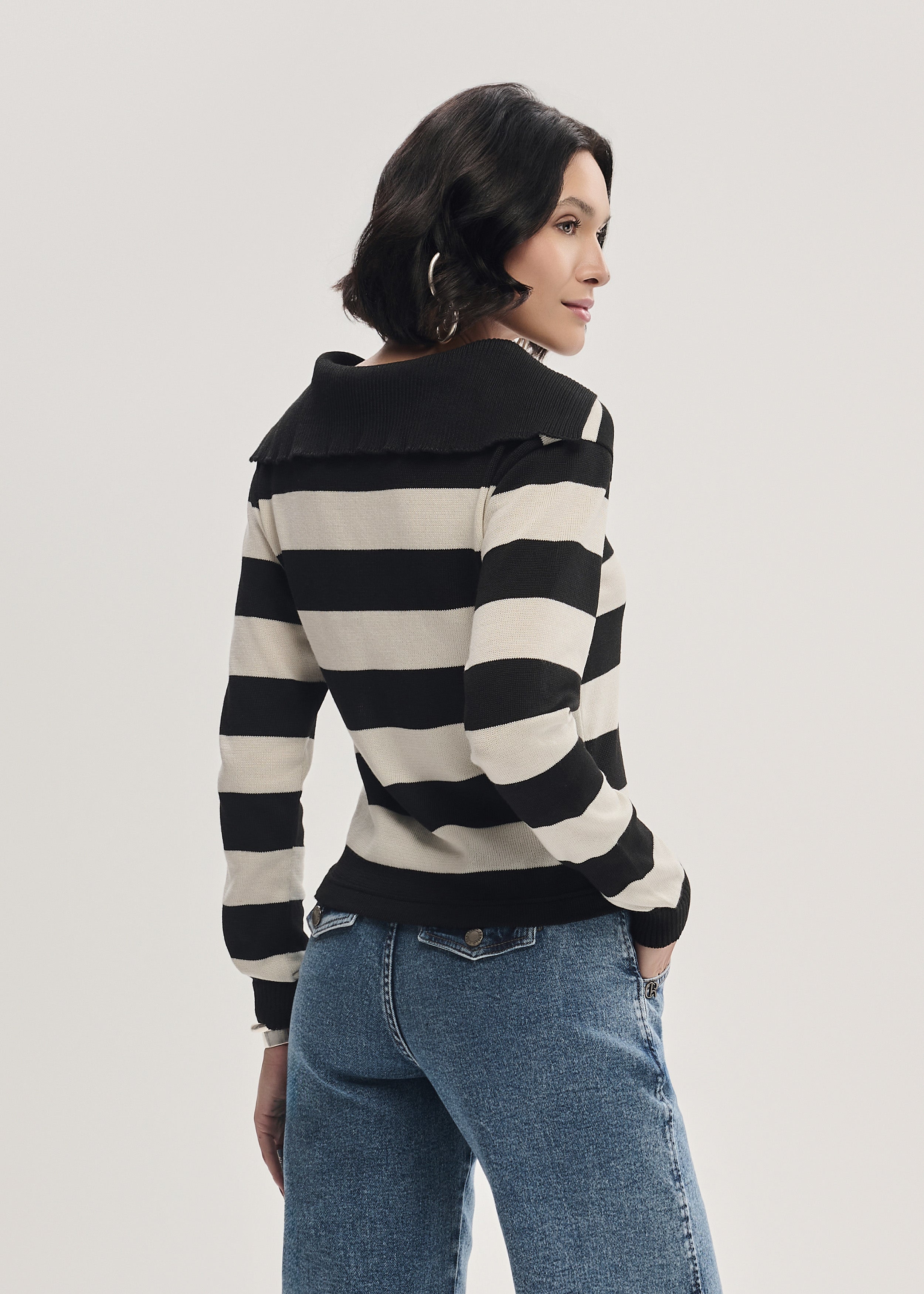 Blusa Tricot Listrada
