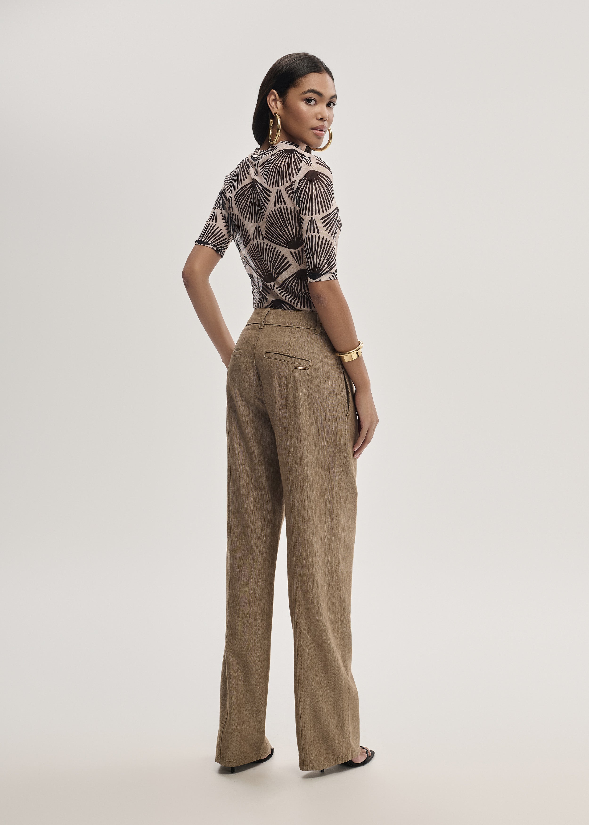 Calça Wide Leg