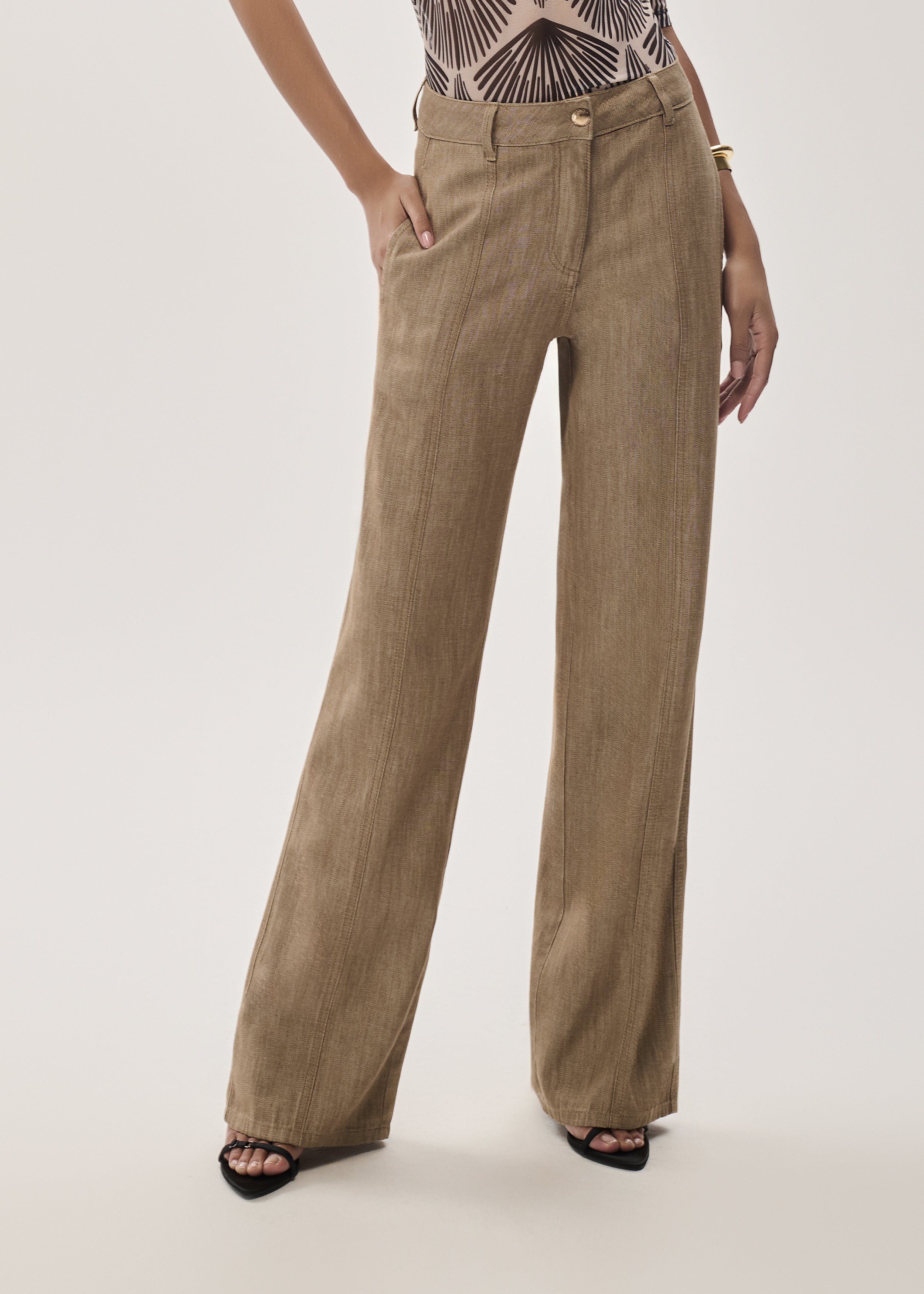 Calça Wide Leg