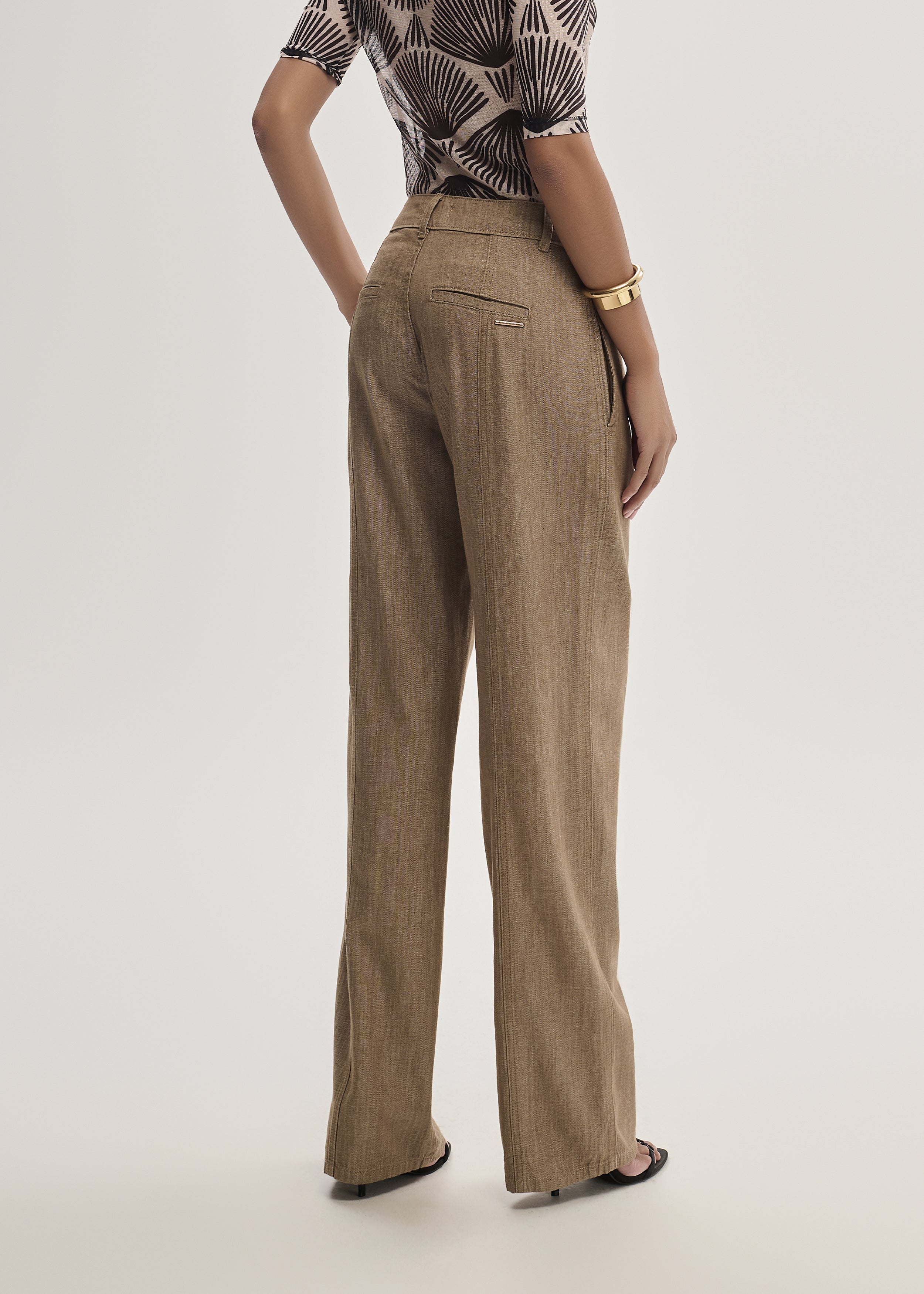 Calça Wide Leg