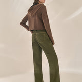 Blusa Cropped em Moletom Washed