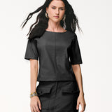 Blusa em PU