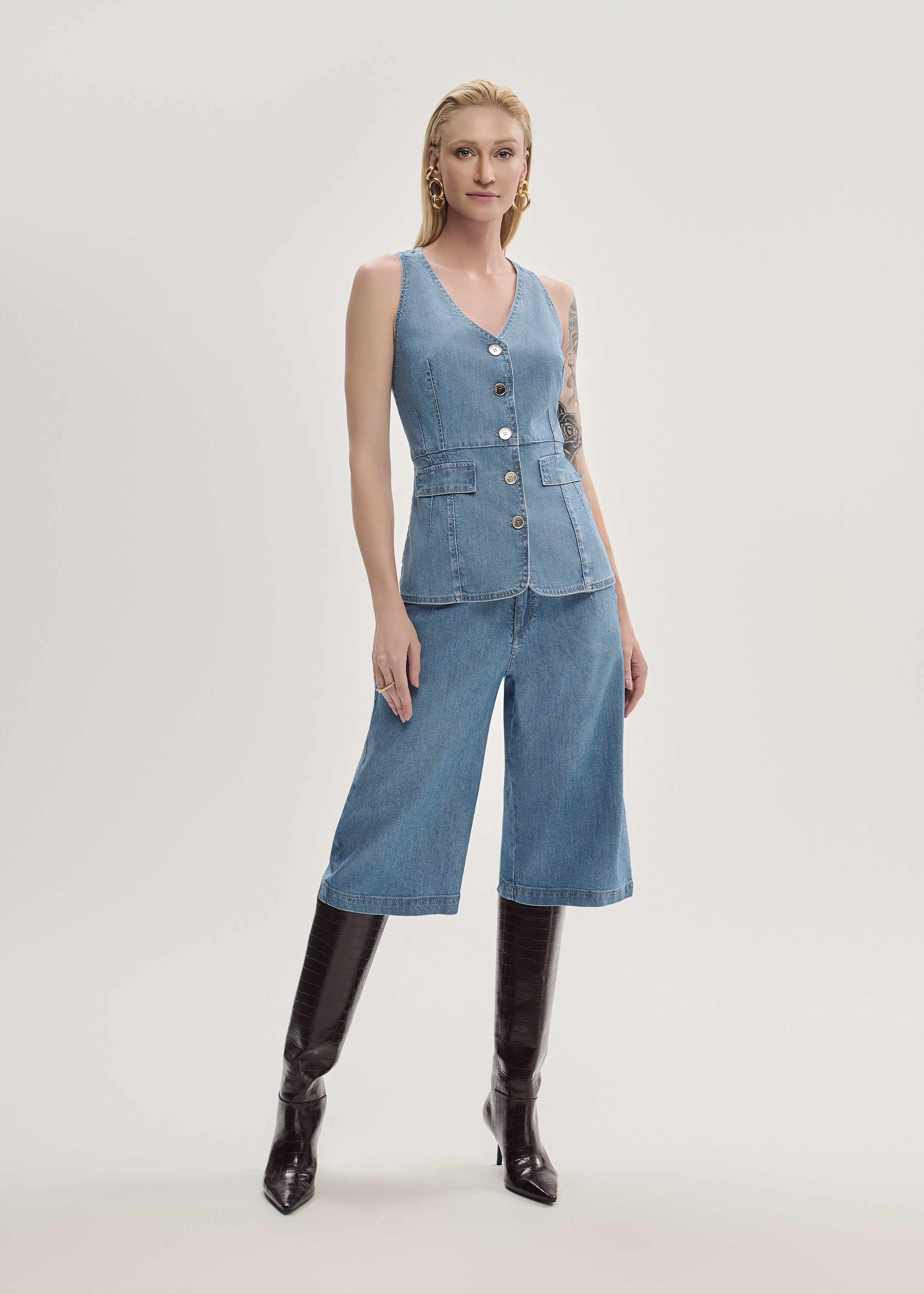 Bermuda Jorts Jeans