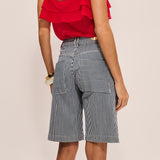 Bermuda Jeans Boyfriend Listrada P&B