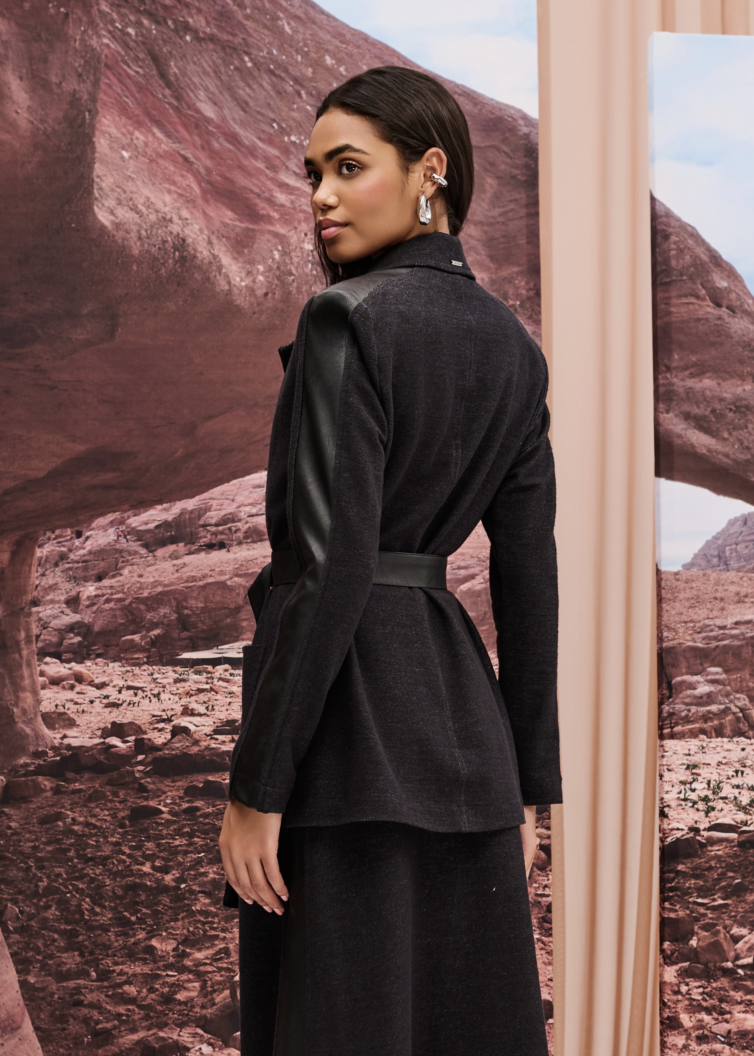 Blazer Oversized com Cinto