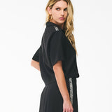 Camisa Cropped de Alfaiataria