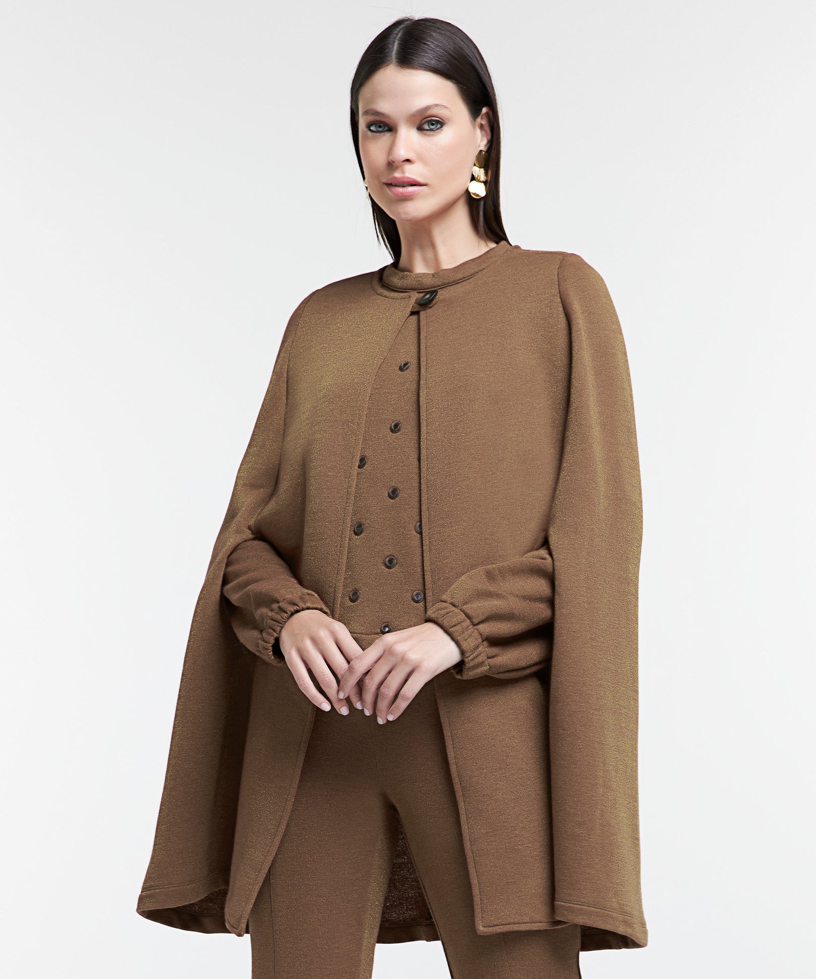 Capa em Lurex com Brilho Elegante