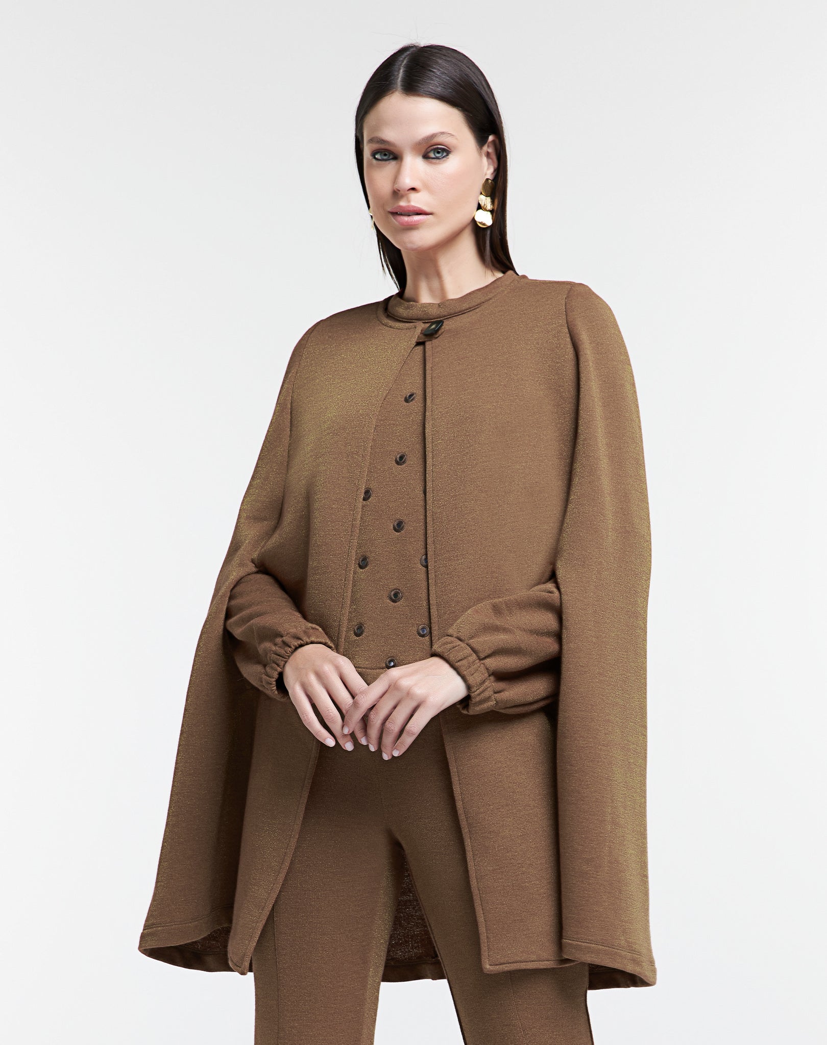 Capa em Lurex com Brilho Elegante