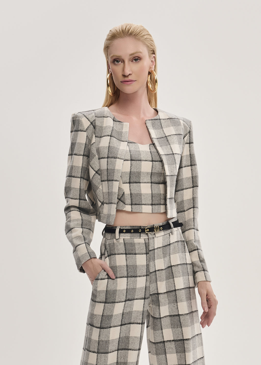 Spencer Cropped Xadrez