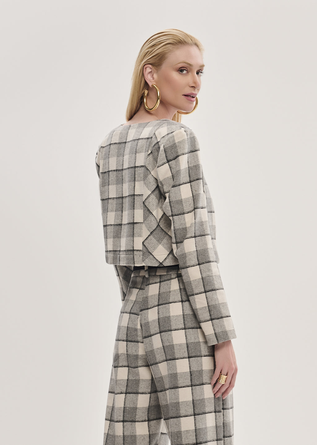Spencer Cropped Xadrez
