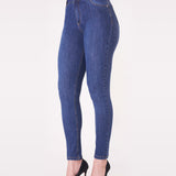 Calça Jeans Skinny Lavanderia Média