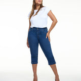 Calça Corsário Feminina Jeans